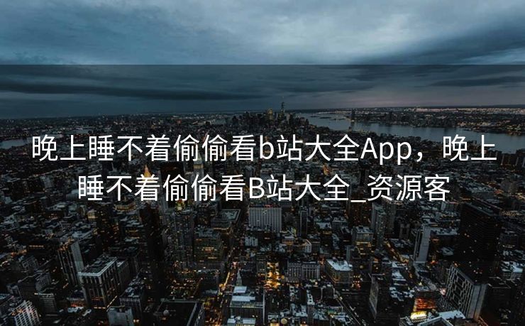 晚上睡不着偷偷看b站大全App,晚上睡不着偷偷看B站大全_资源客 晚上睡不着偷偷看b站大全App,晚上睡不着偷偷看B站大全_资源客